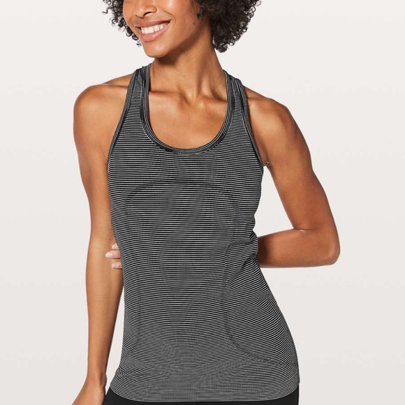Lululemon stripe swiftly tank 8 - Picture 1 of 6